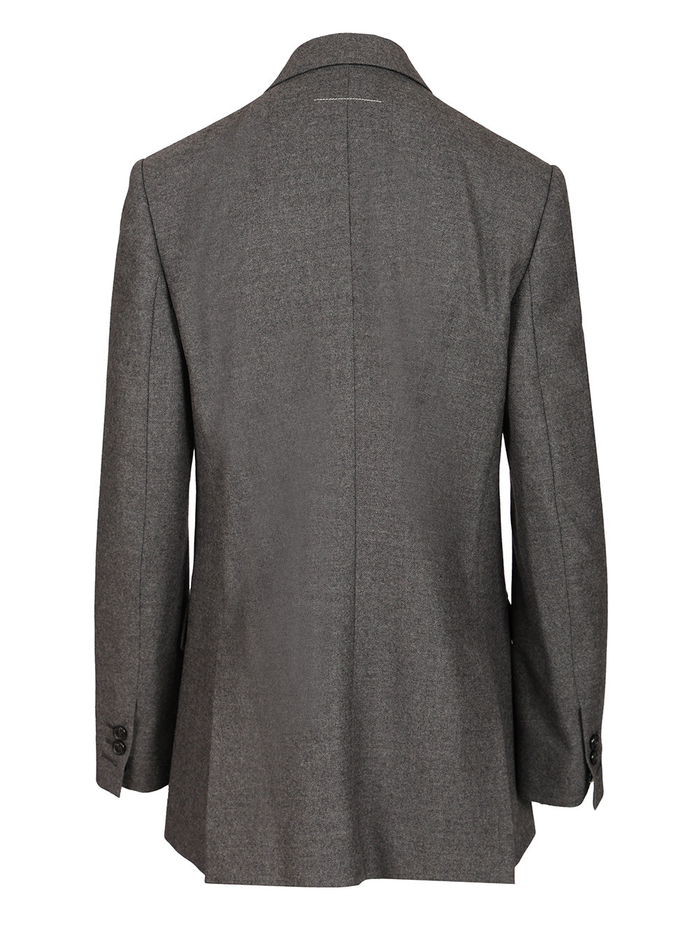 Mm6 Maison Margiela Double-Breasted Jacket Jackets - Grey | 6ef8d6af3fc30753375d9dd069c3367f932d1f5c