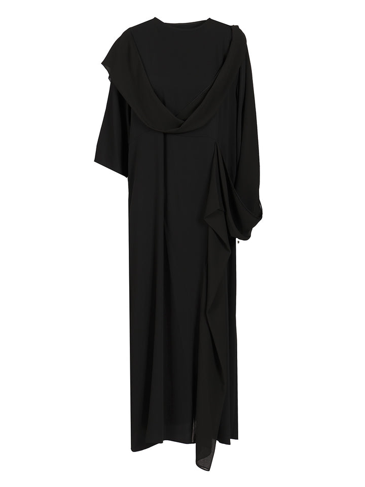 Mm6 Maison Margiela Layered Dress Dresses - Black | fc62ea70044dbfb60f7fe4a8ff0da1ceb34e71e0