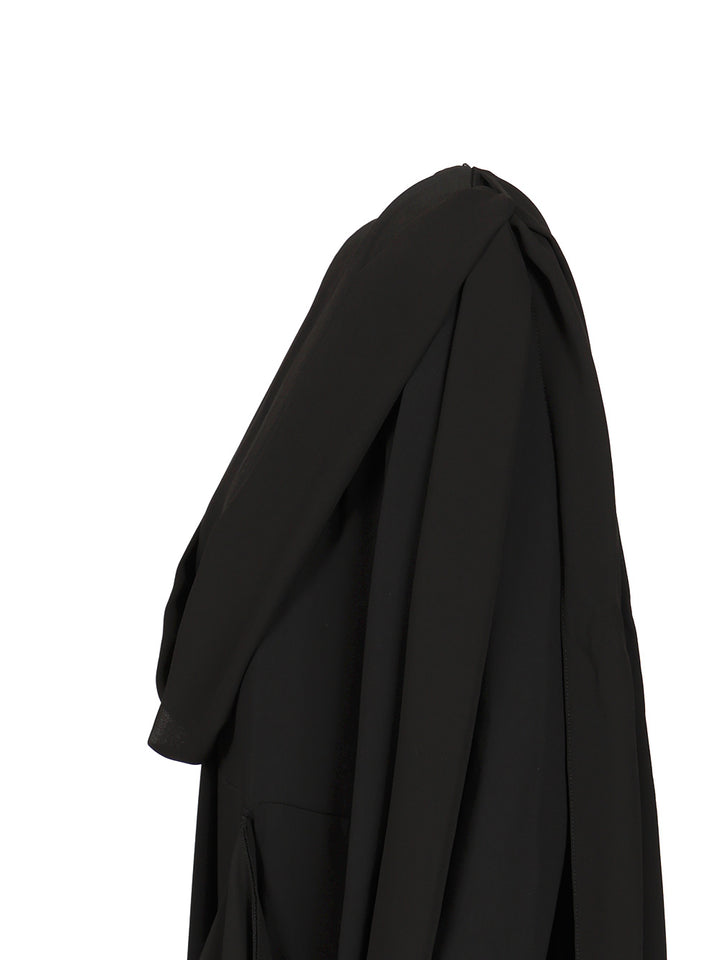 Mm6 Maison Margiela Layered Dress Dresses - Black | da043f86601f91229740acd7ad5fced5f6197f49