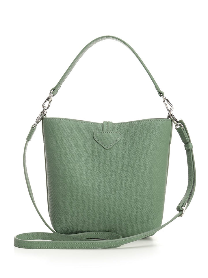 Longchamp Paris Le Roseau Leather Xs Bucket Bag Handbags - Green | eedf44f8035cb3c58a450edaa8b2667665e349f0
