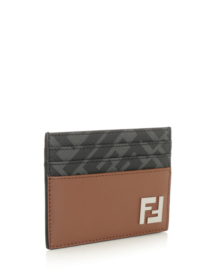 Fendi Diagonal Wallets - Brown | 9dc3aecb30e6f3634f718f6c03f831e612470e79