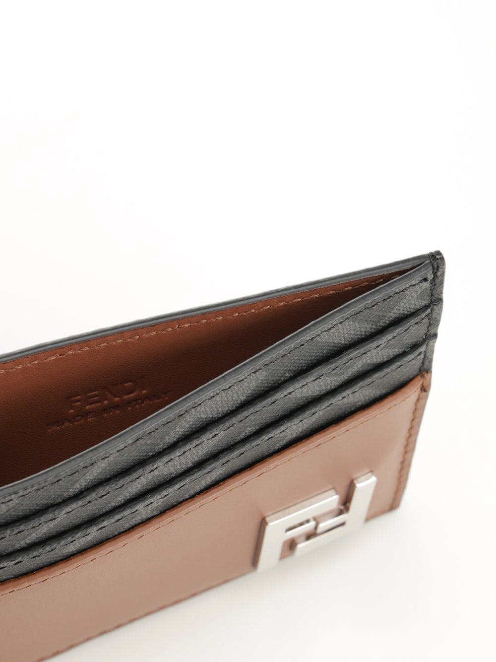Fendi Diagonal Wallets - Brown | 13d8e1a445fe1f1338ff4abd30fa38d48e383c39