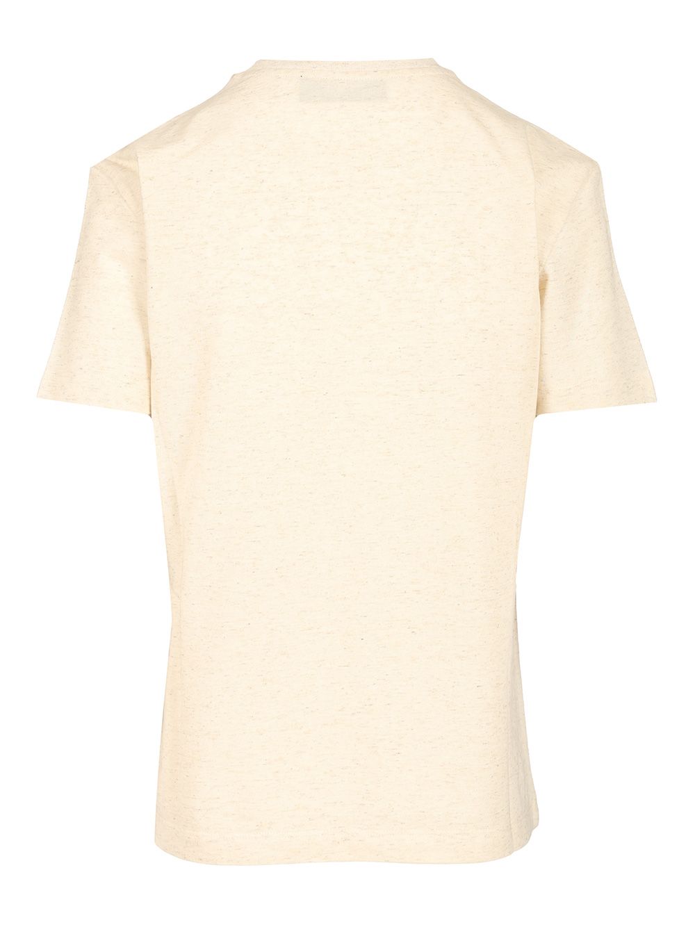 Fendi Cotton And Linen T-Shirt - Beige | 0319004c8250b9c2cc8d8db060210c3b48e1aa22