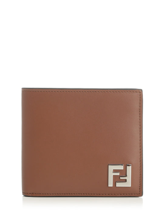 Squared Ff Wallets Brown