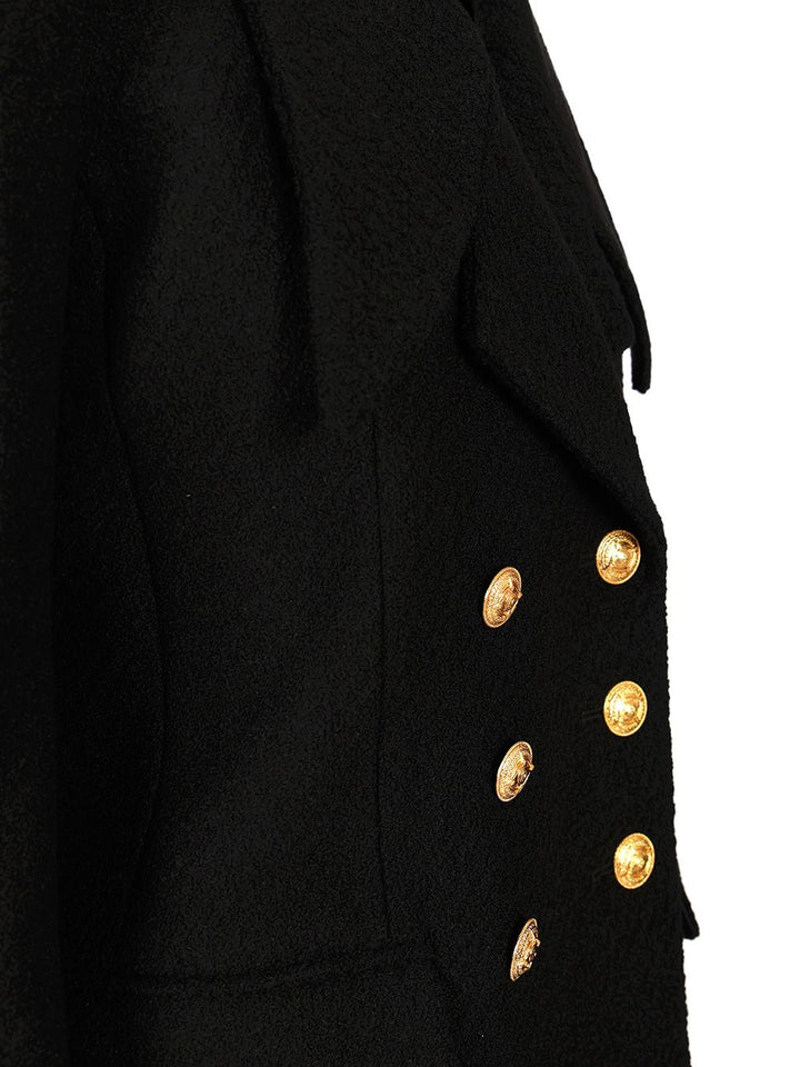 Chloe' Double-Breasted Tailored Jacket Jackets - Black | 1bc33e80d2c54b2e5079eb2ed0522669e9a4db9c