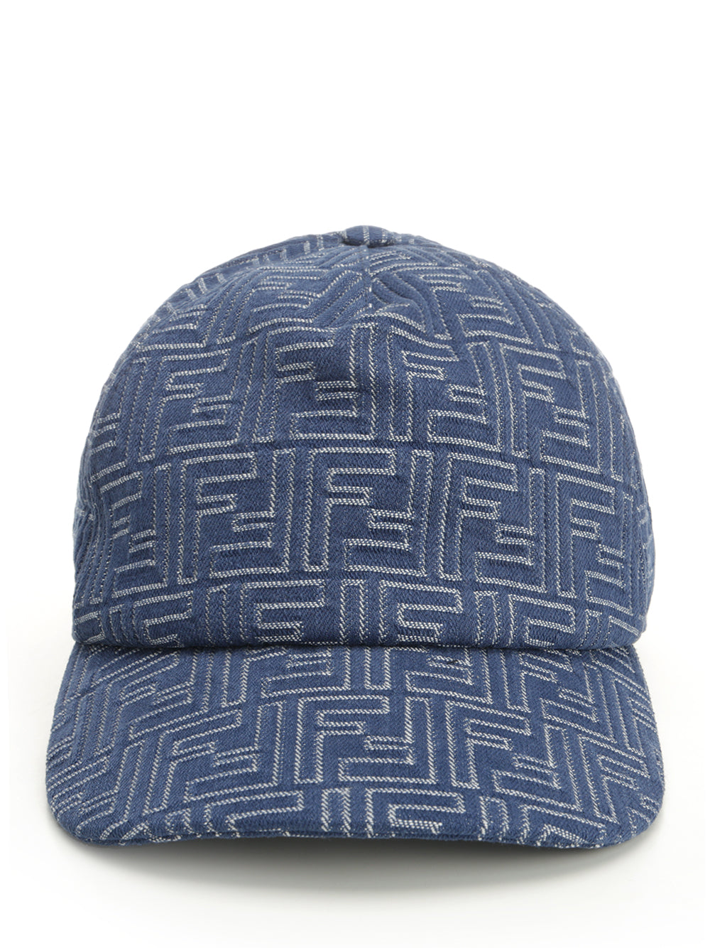 Fendi Ff Denim Baseball Cap Hats - Blue | c228676dc218241b282cb057f8cdaa47a4c881ca