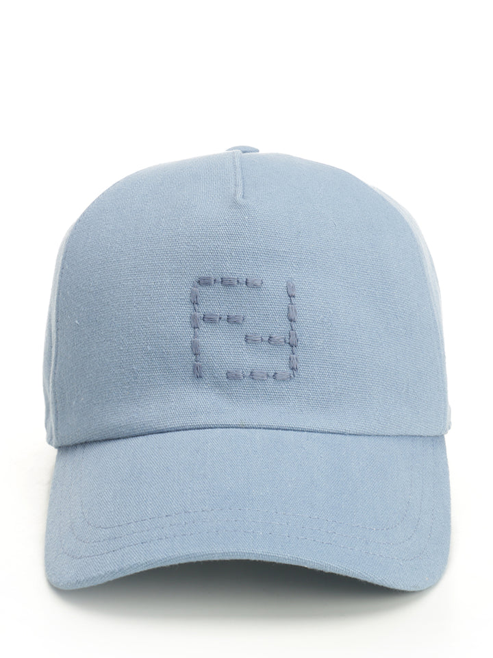 Fendi Canvas Baseball Cap Hats - Light blue | 93e55800988d3cf14ffb0de51614c73ec107a5bc
