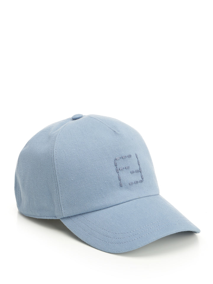 Fendi Canvas Baseball Cap Hats - Light blue | 0d175321e9100be849faafab83add1ee5523abf3