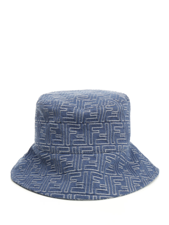 Ff Jeans Bucket Hats Blue