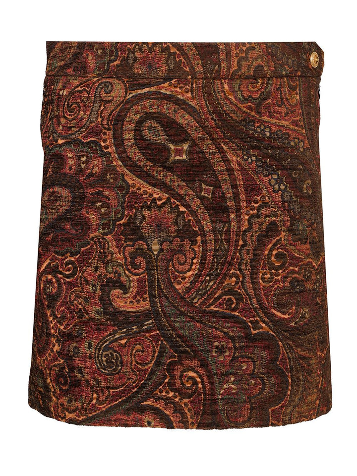 Chloe' Straight Mini Skirt Skirts - Multicolor | 77d2ecf63e5ec5eefa17fdba7687d3c3e5fe508d