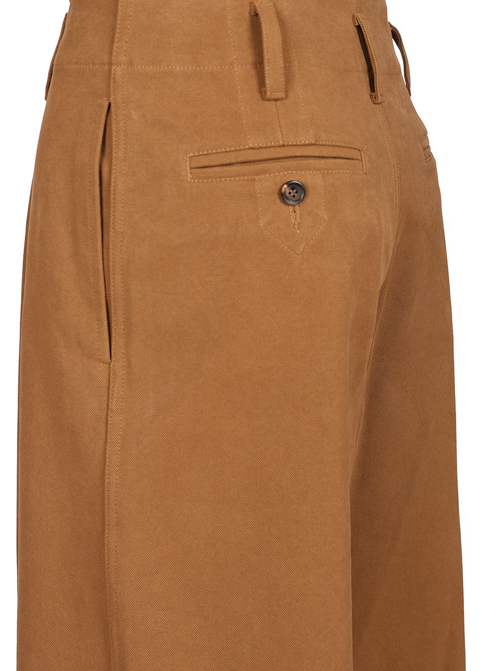 Chloe' Wide-Leg Trousers - Brown | 6d909b40014d166db8352b76da3dfdeeb3cbd0de