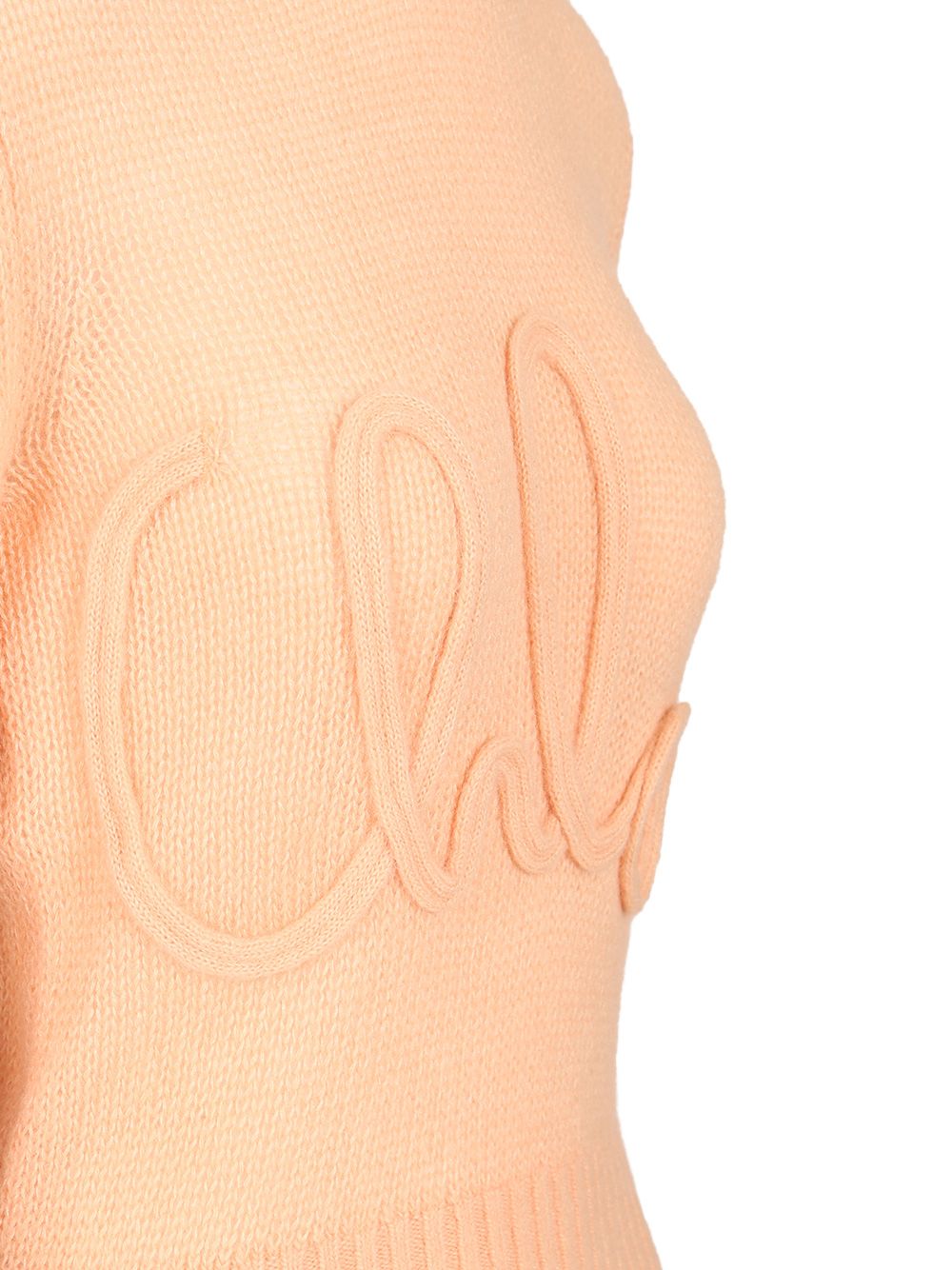 Chloe' Logo Pullover Knitwear - Orange | 84bd09d293ce897dcd4a7fdf5aa3f811bc6a377a