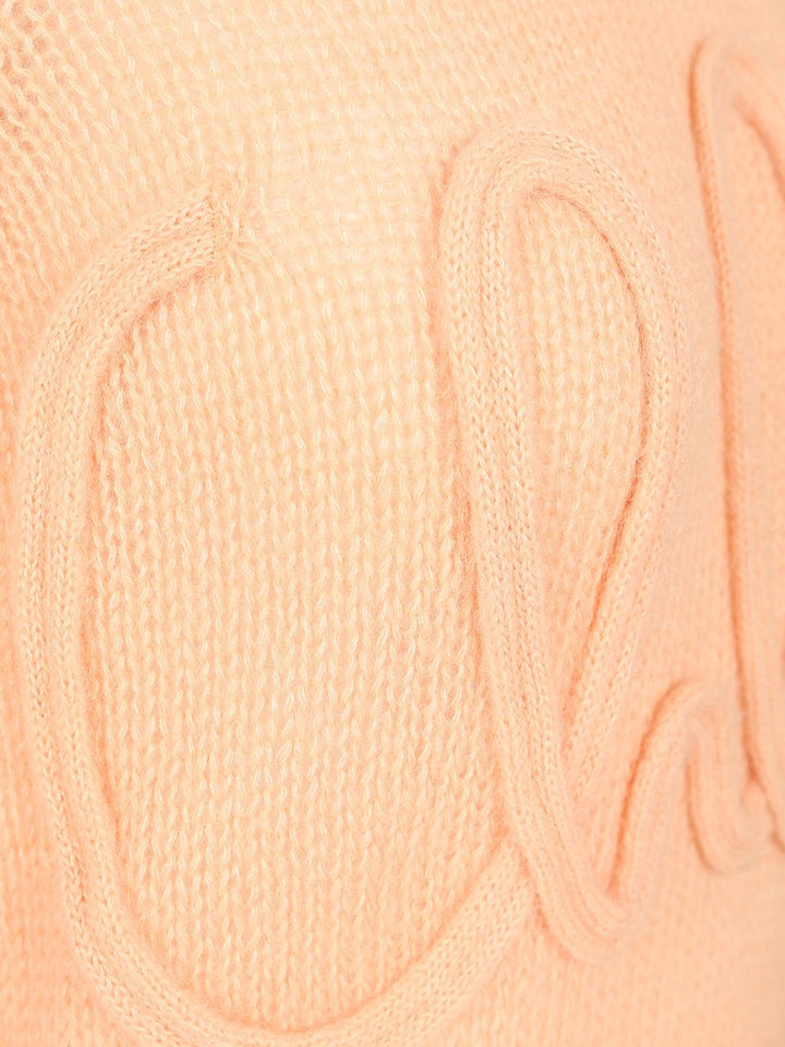 Chloe' Logo Pullover Knitwear - Orange | 9938e3cecaebfcfd5e515fcea379eaa9da35f19c