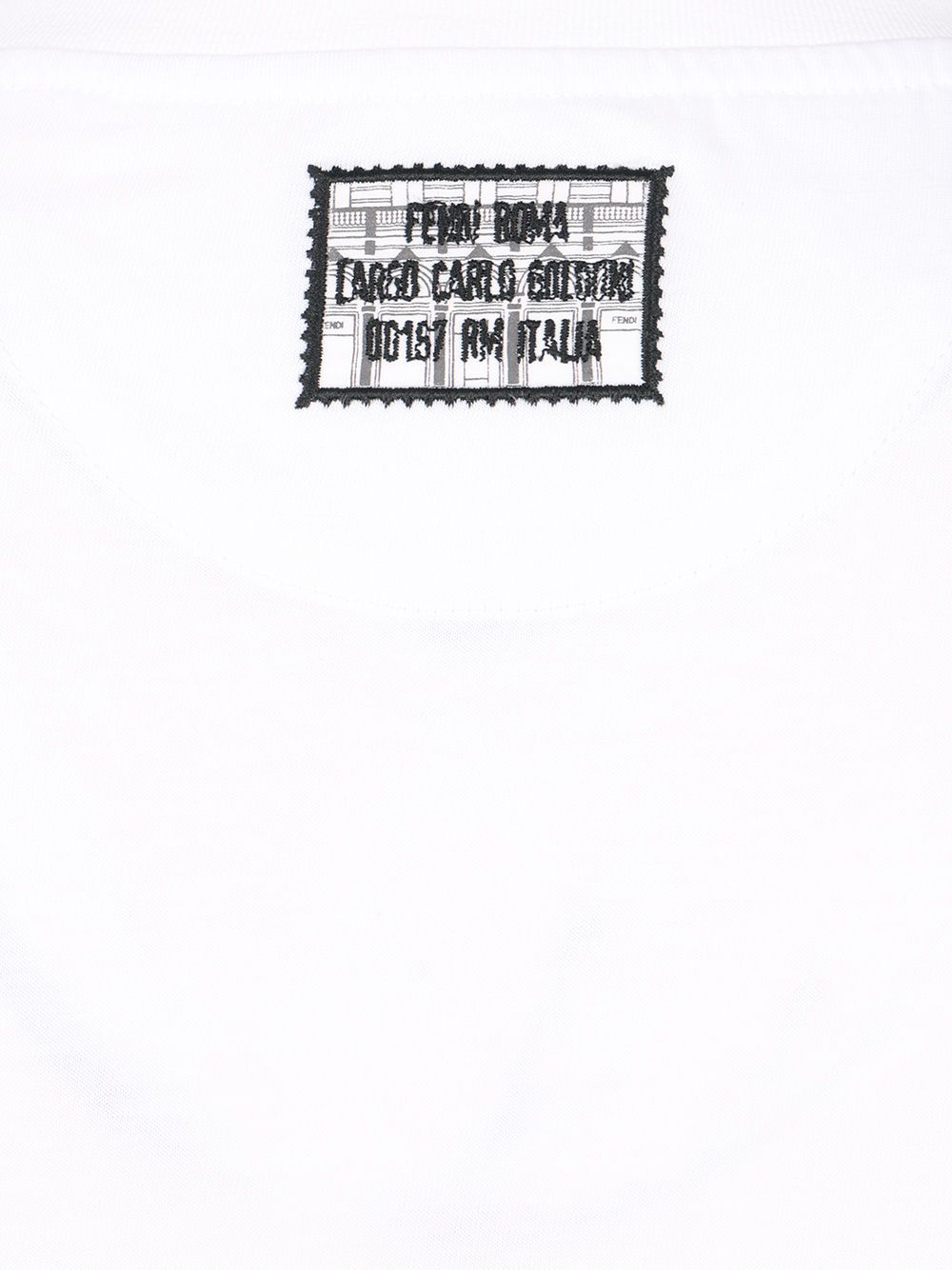 Fendi Cotton T-Shirt - White | 896f99a03f699bdfeb750d40761db29397c84173