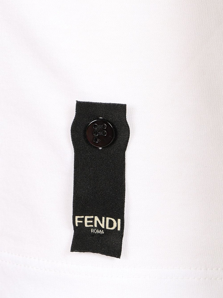 Fendi Cotton T-Shirt - White | cb3ea7a66d849667ffc4cdcdce4e84522b5e83fc