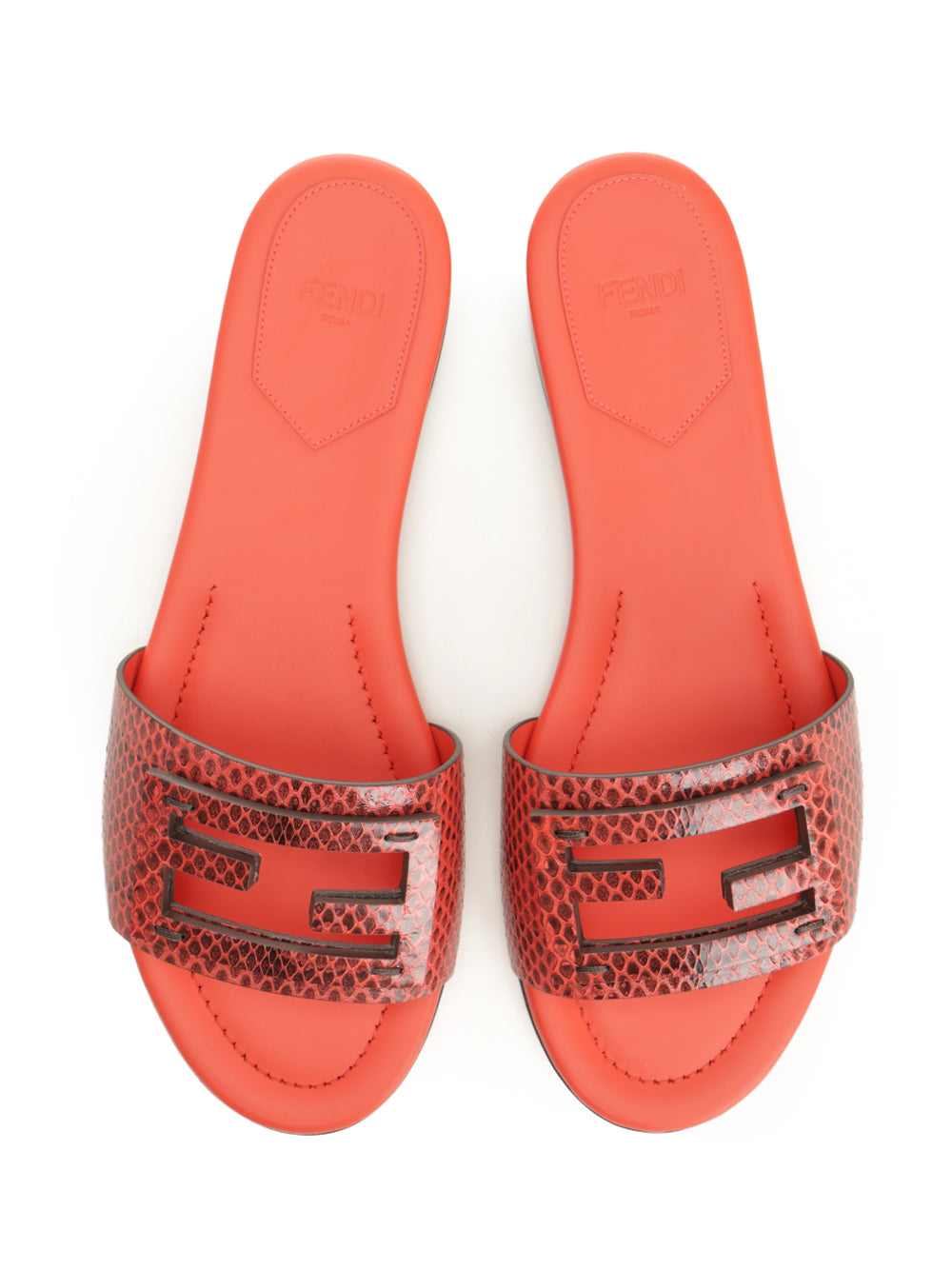 Fendi Baguette Scarpe basse - Red | e72462e227c8278dee2c18e7998d96fe81fd2449