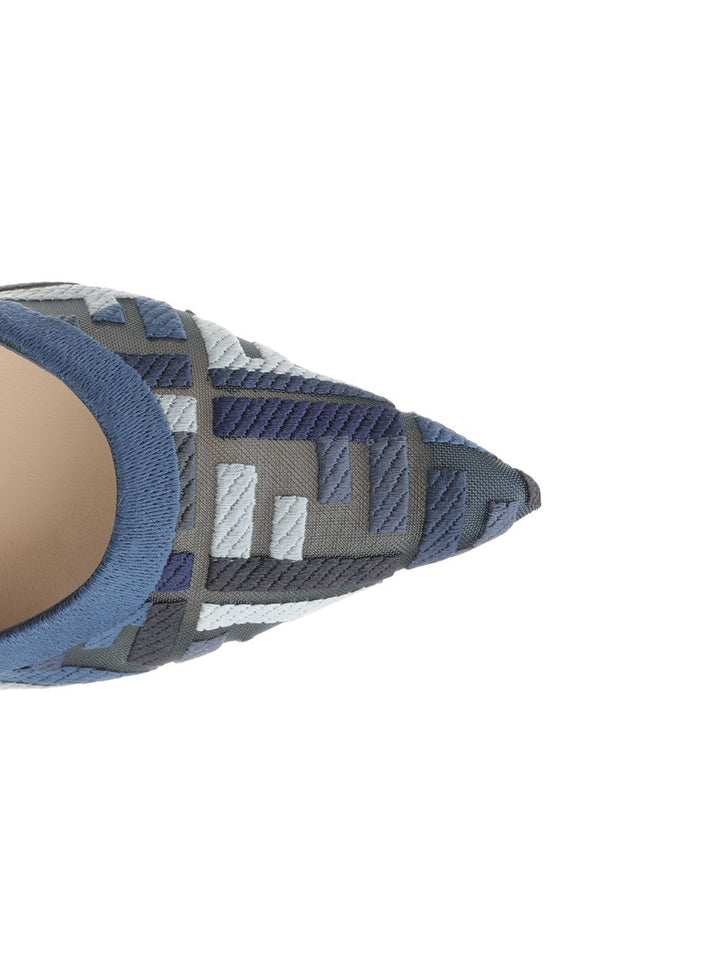 Fendi Colibrì Lite Pumps - Blue | 147e8484eabccfca449e03e986301e12cc5fb2fd