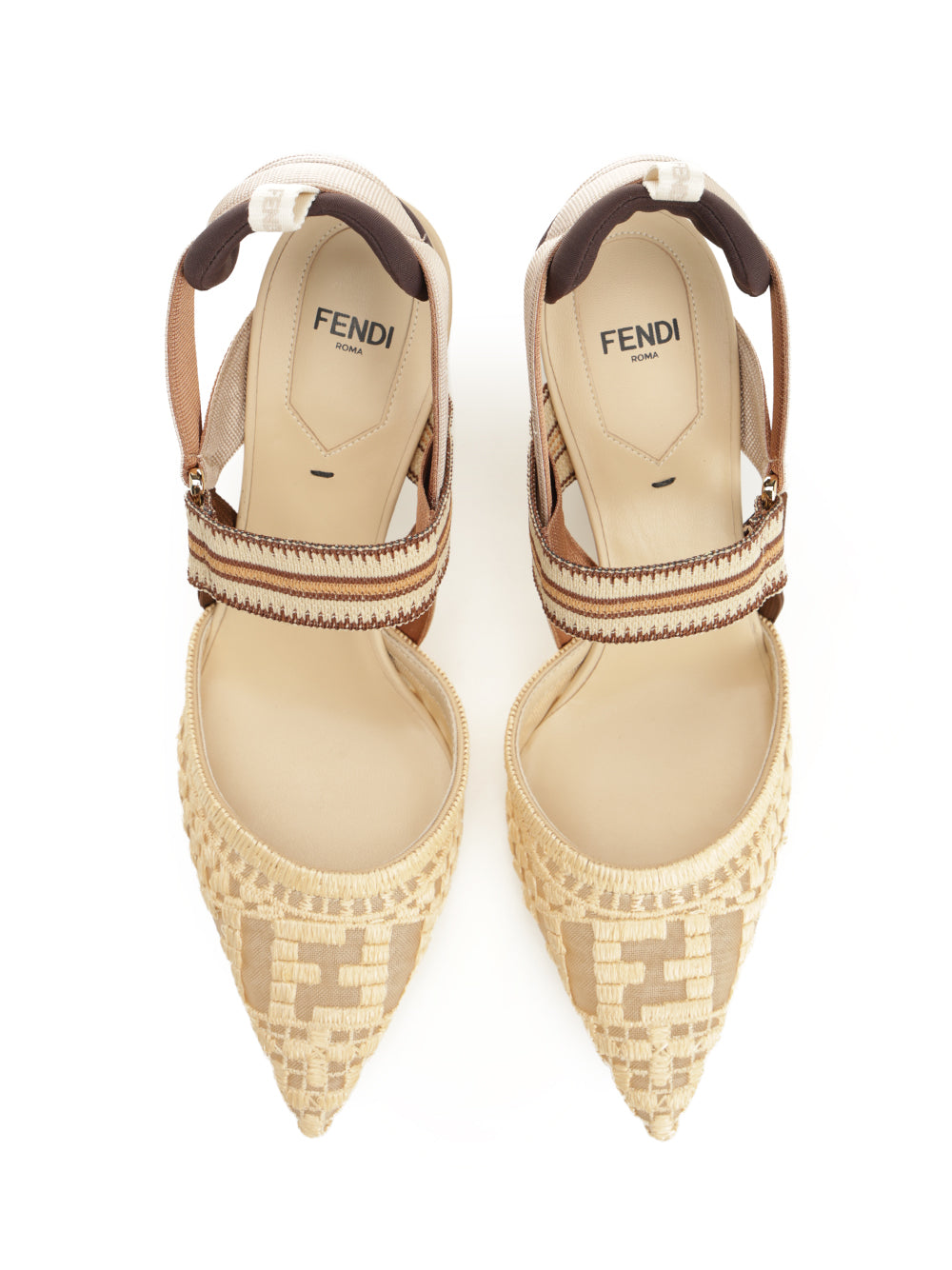 Fendi Colibrì Pumps - Beige | c0865b8e8d82f7792a3a19aeb8f971ac16dc030e