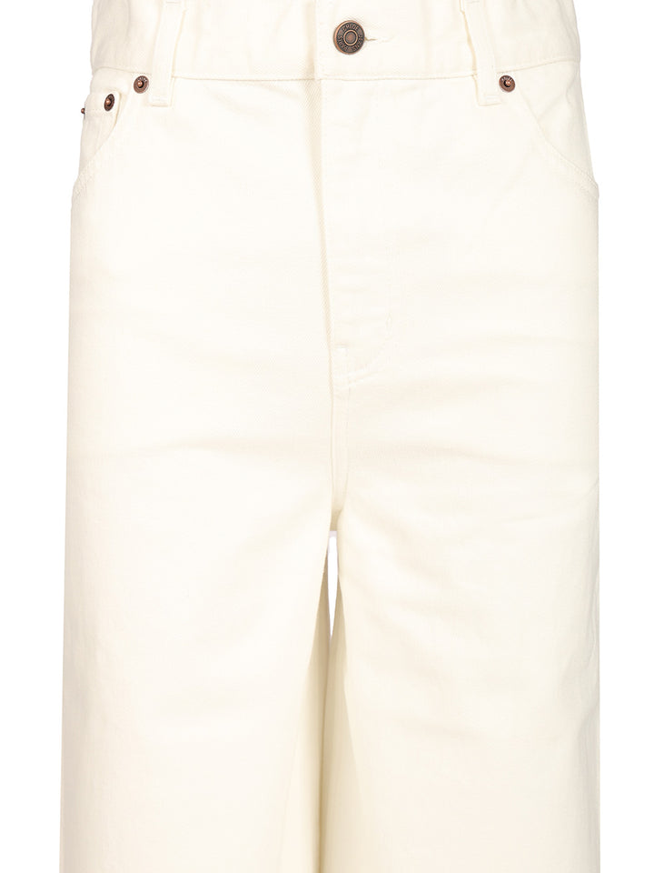 Chloe' Wide-Leg Jeans - White | ba3a0632aa325651637c7054ea75bcbb124bb935
