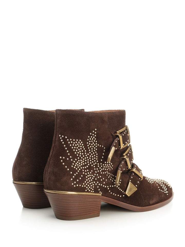 Chloe' Susanna Boots - Brown | 9bee11f6858a047635273c16e784ac12e868707d