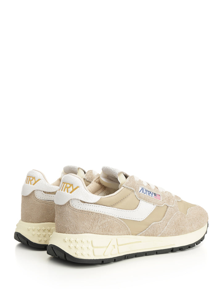 Autry  Reelwind Low Sneakers - Beige | d4b9e8f89f5b9770abacbca7e3414dccfcb74f0f