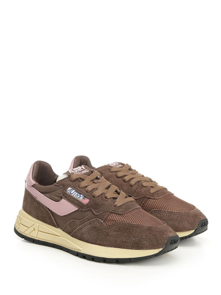 Autry  Reelwind Low Sneakers - Brown | 6dc95158e00a4333a2e1a96959b38e07a386a045