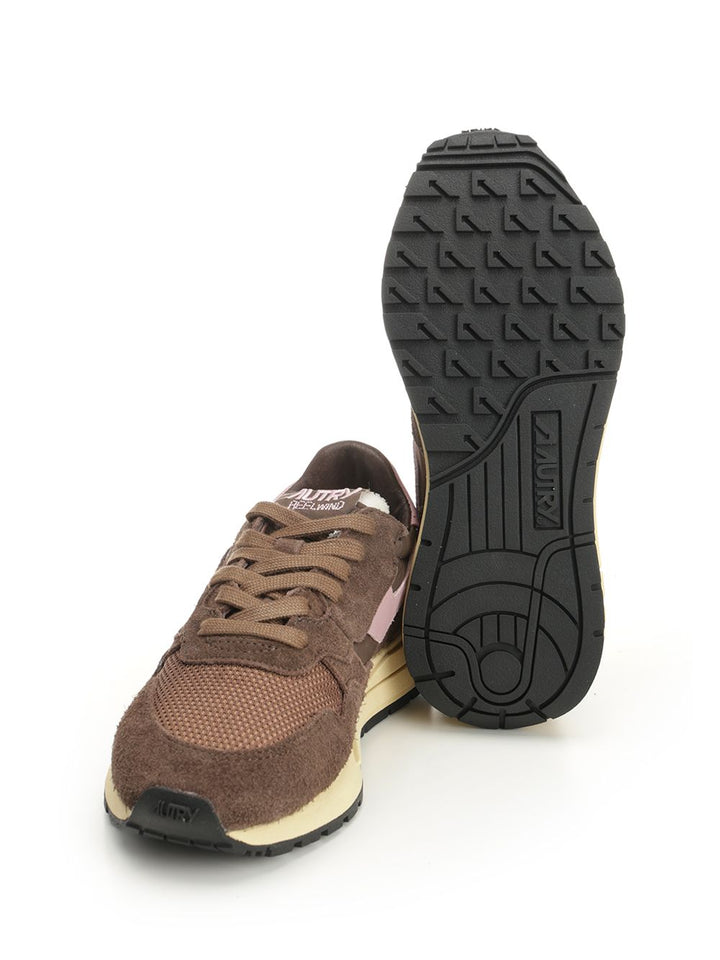 Autry  Reelwind Low Sneakers - Brown | c97fcfa4c2b0aa7a2dbdfd640afb38099e659e24