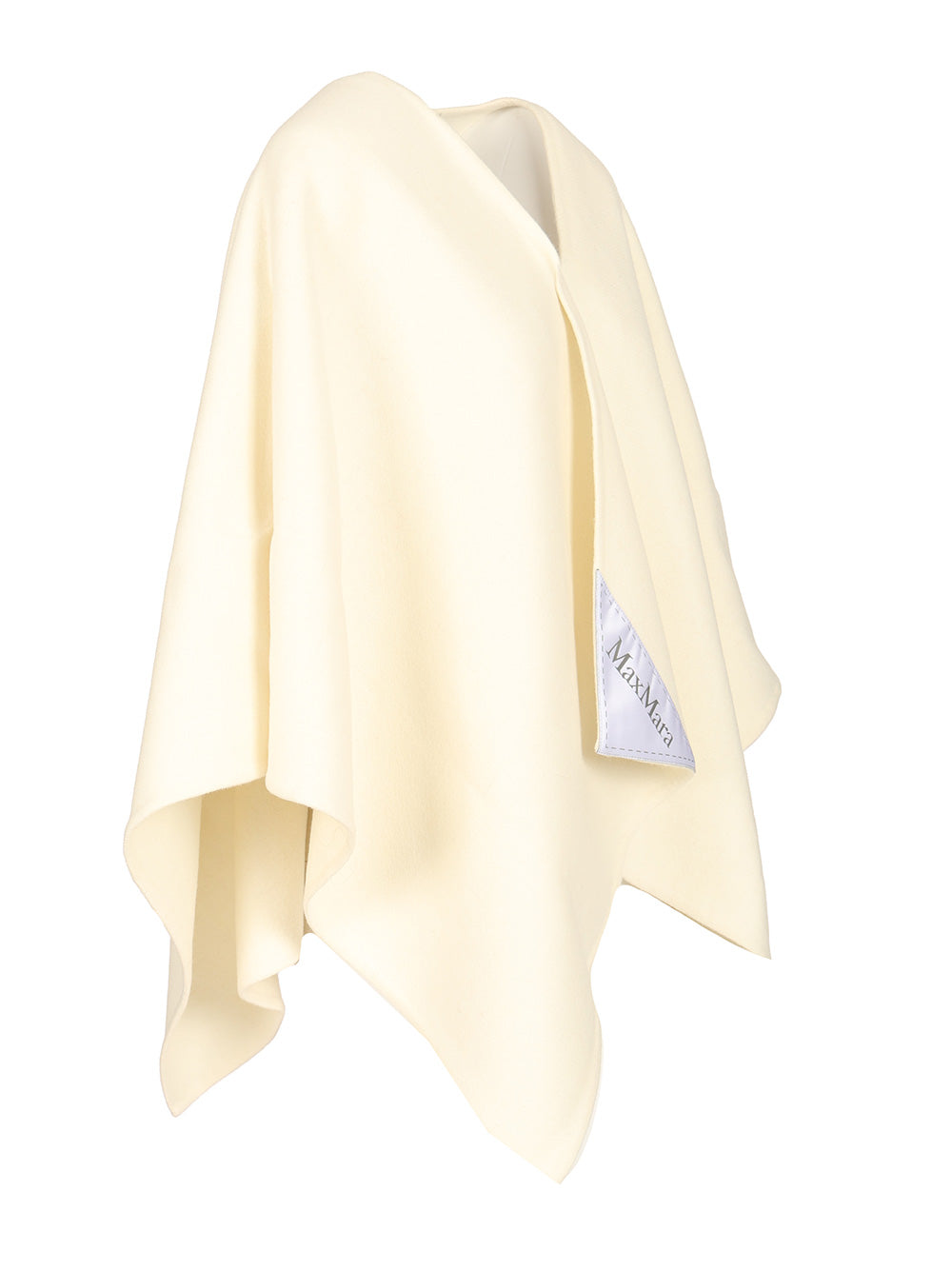 Max Mara Asymmetrical Poncho Scarves And Foulards - White | 88cfc061605f27f7861a08c2266742494fe2aea5