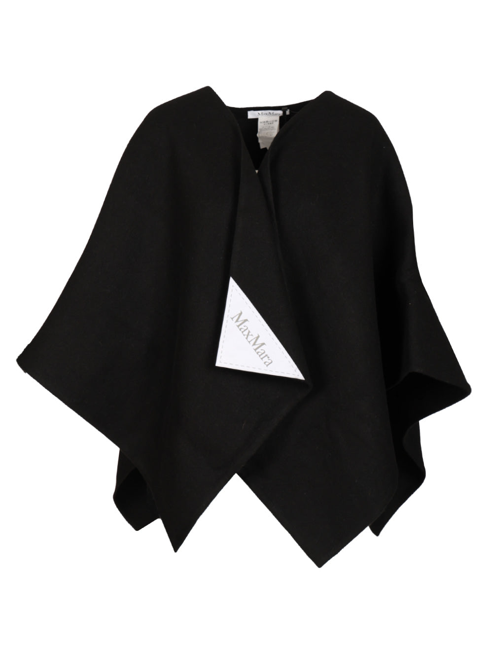 Max Mara Asymmetrical Poncho Scarves And Foulards - Black | 895c4eafa5a34bc59d129ba595a1751cd8a0bbd4