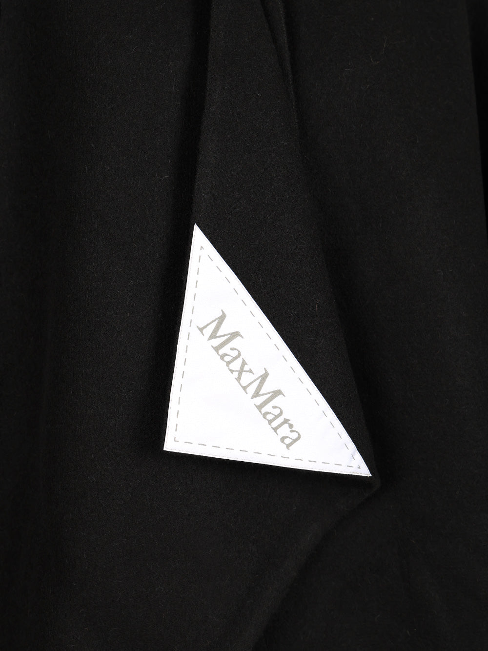 Max Mara Asymmetrical Poncho Scarves And Foulards - Black | 2ac3a8bfb9293ec2b24ccb26bedc2f7e71577f23