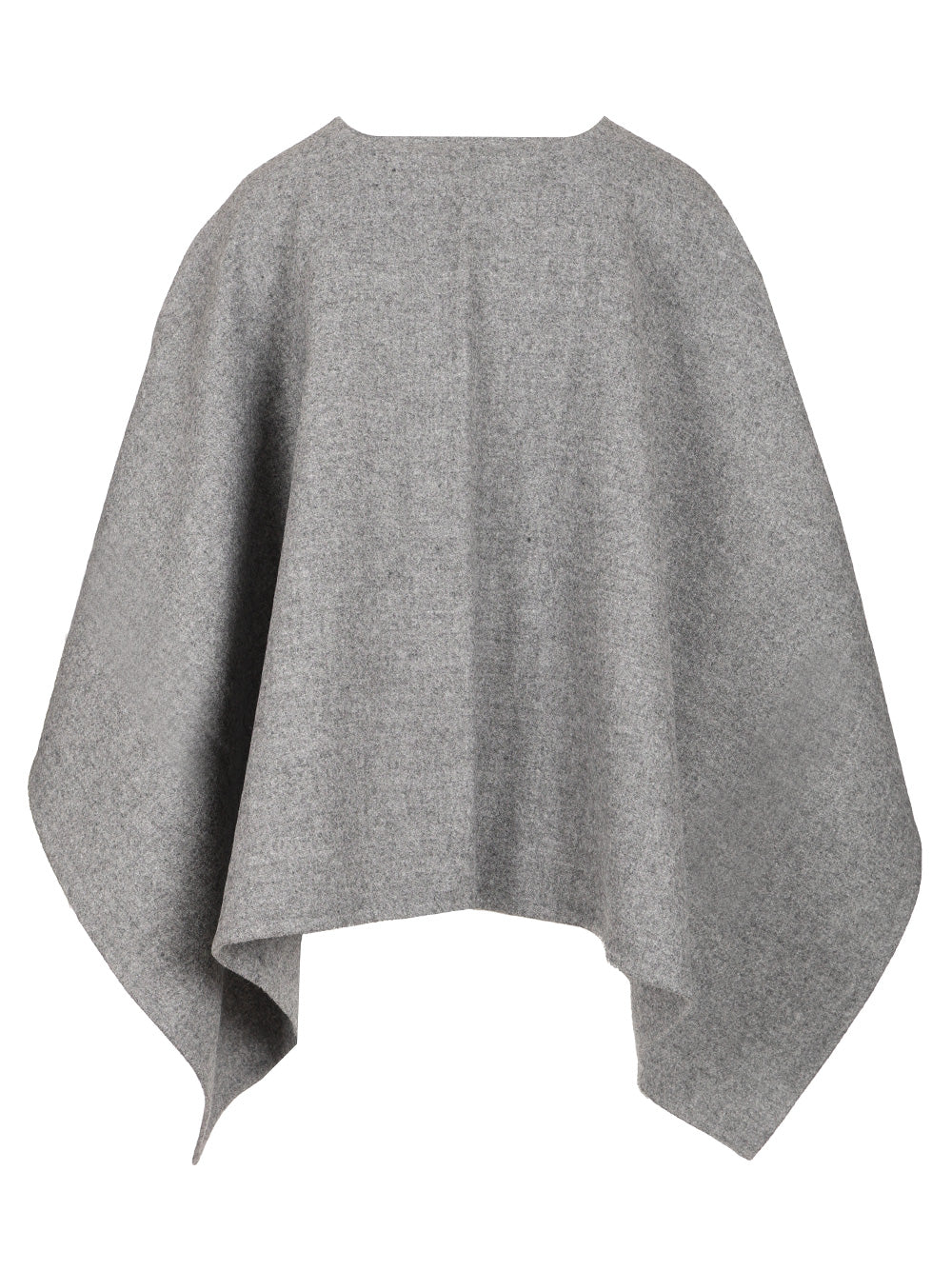 Max Mara Asymmetrical Poncho Scarves And Foulards - Grey | 853d7100ddd01d70d5eaf5be046366707a51e575