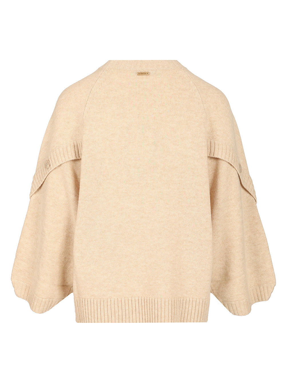 Max Mara Oversized Wool And Cashmere Sweater Knitwear - Beige | ad17a1171c33dbf209cb2dfc18d2a609882432d6