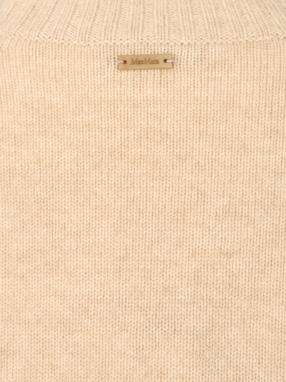 Max Mara Oversized Wool And Cashmere Sweater Knitwear - Beige | aaec1e4f1b09b92045ca1461d5d8f1e81a6243b0
