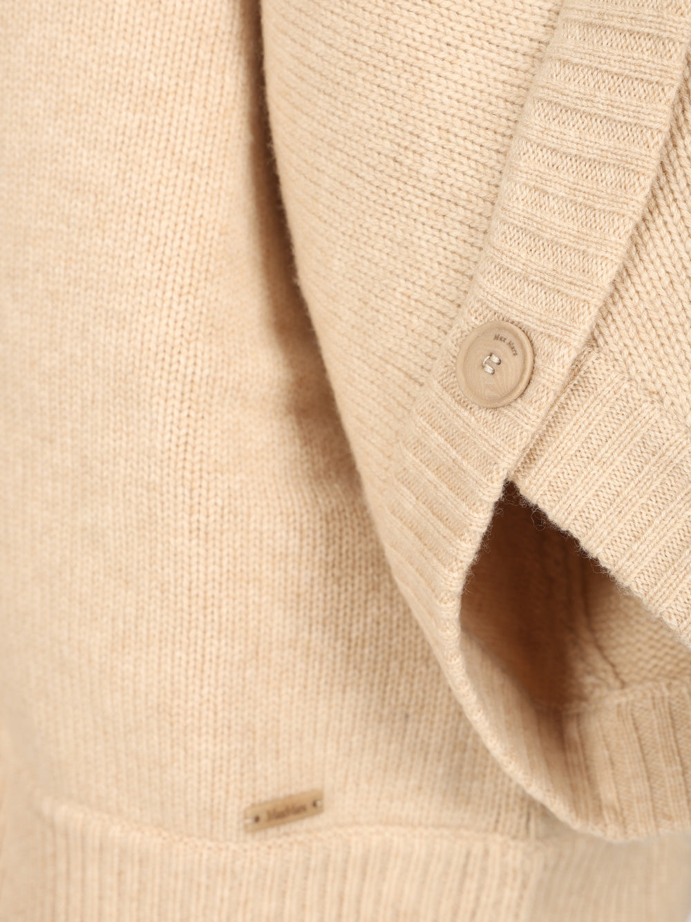 Max Mara Wool And Cashmere Cardigan Knitwear - Beige | b44aed37b794cce4e27dbee3cb795ecf7521bac1