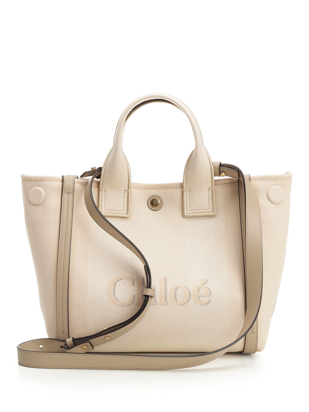 Chloe' Carry Handbags - Beige | 2433a84c684f59f37b12af5d20283e84f53181d3