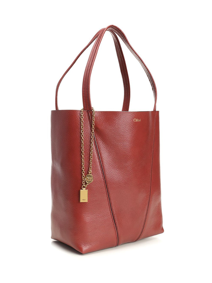 Chloe' S811 - Chloé Spin Handbags - Black | 600732a68d102d56f1db39222cfce2c75de48504