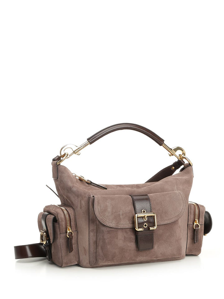 Chloe' Camera Bag Crossbody Bags - Brown | 095861b100a7465bb9f80b0633dab03e55481192