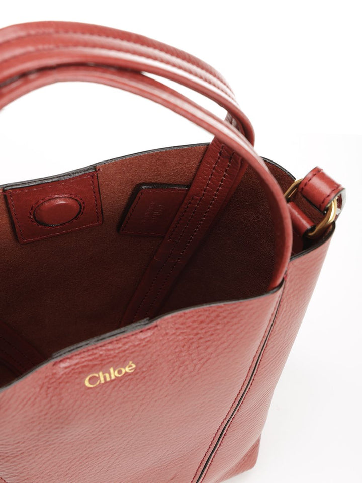 Chloe' Chloé Spin Shoulder Bags - Rose | 77b95e44f2bad5014b2257dd898b187a7a5ade59
