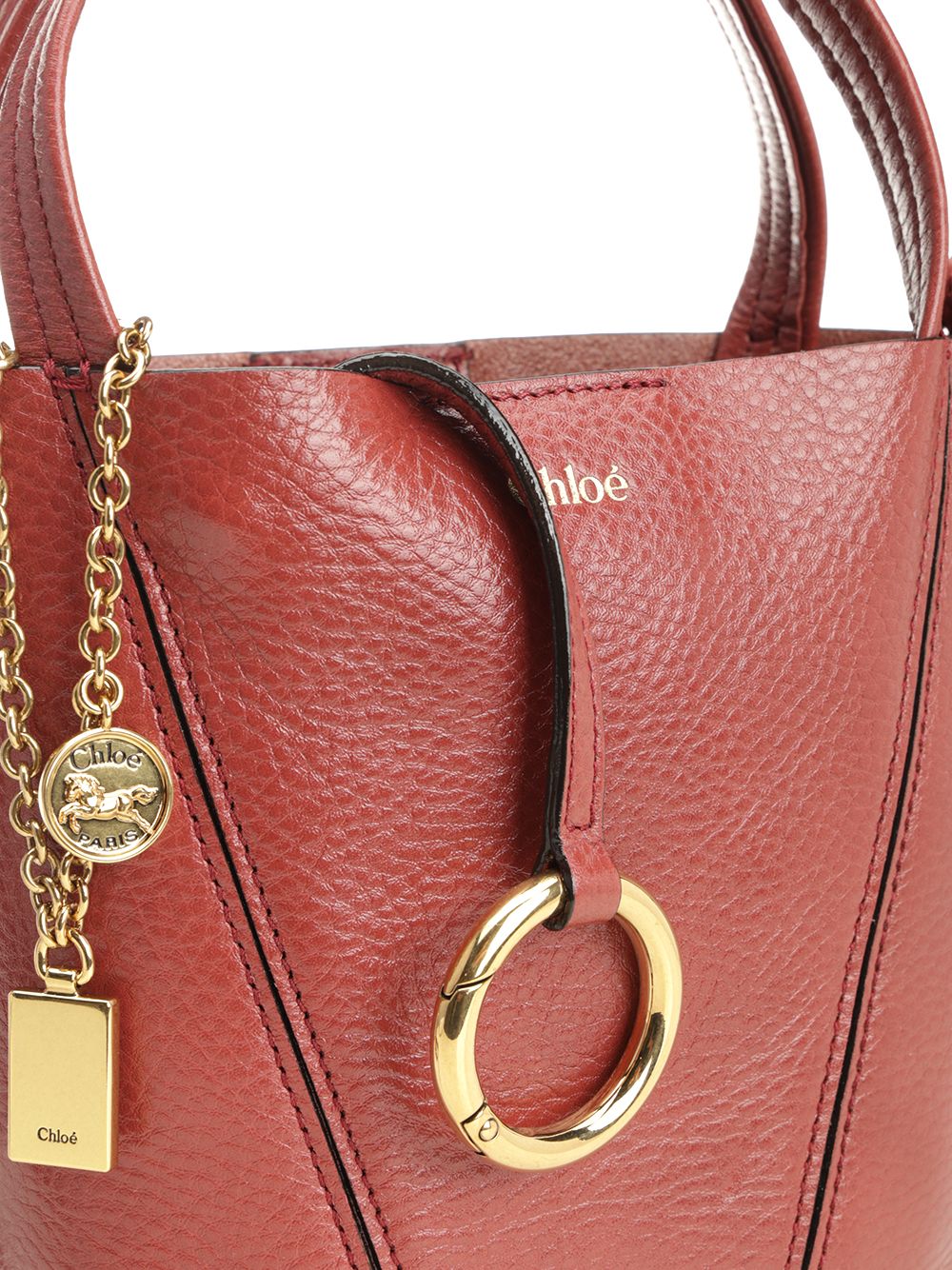 Chloe' Chloé Spin Shoulder Bags - Rose | 84da2e8a6bbf211fc64fee3b271e3ae18d17c65b