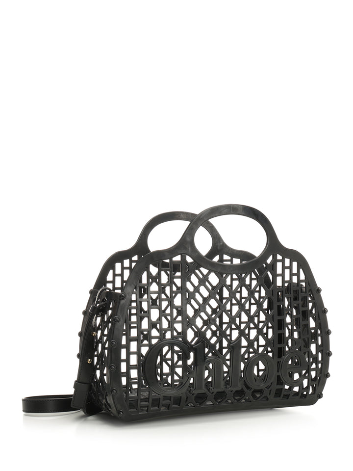Chloe' Chloé Cage Handbags - Black | f24d71d1740984e1e5c17a5e82dc05c959ce4373