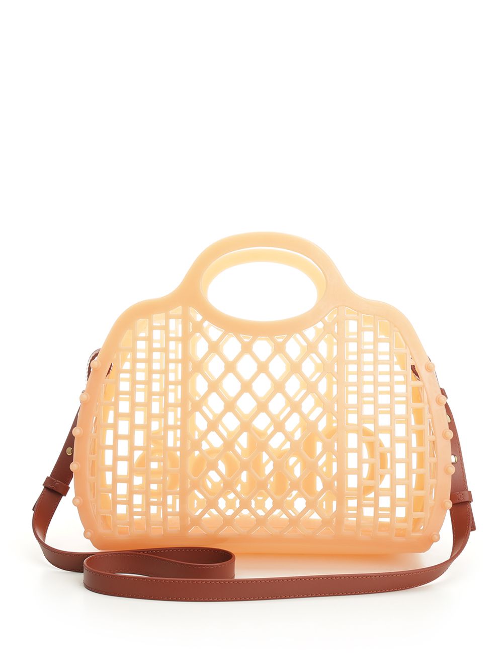 Chloe' Chloé Cage Handbags - Beige | 84bd421c03b378c9be3cebfeafc05d4a06dd3c65