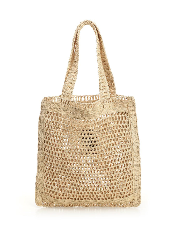 Chloe' Estate Banana Shoulder Bags - Beige | 5dd6f7ea9e5d37ee3516dd2f812ae0903d49a56e