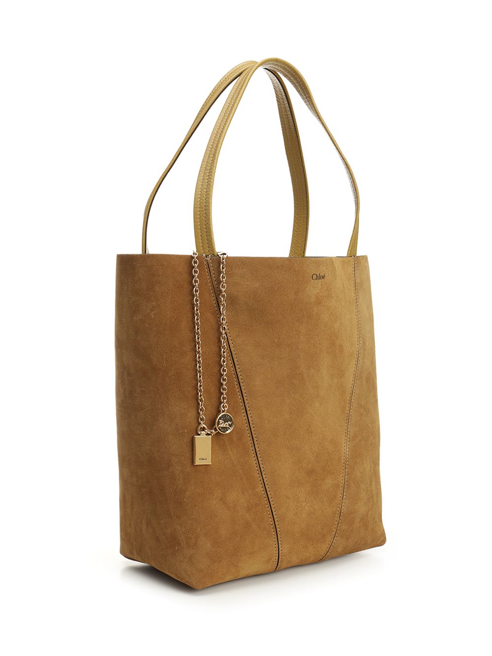 Chloe' Chloé Spin Handbags - Brown | 259bebbb3cfb327c5f2ef7c1ca251fc7f45edc39