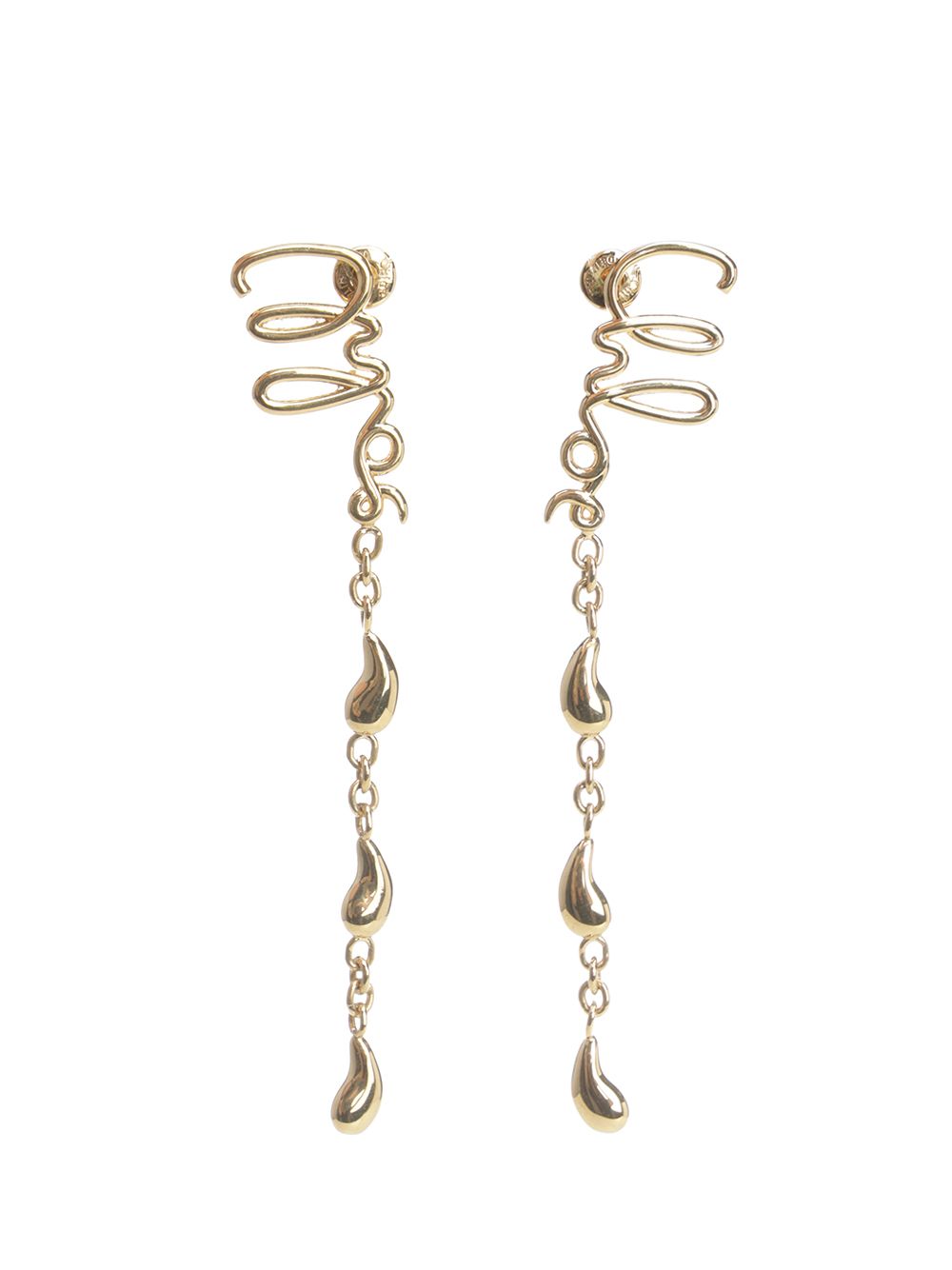 Chloe' Chloé Iconic Drop Earrings Jewelry - Gold | a75a0a5cc27bfc6e879ef4720996d1648fe3268f