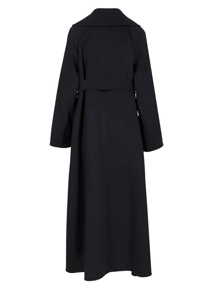 'S Max Mara Wool Dressing Gown Coat Coats - Blue | 47e23cd805677035a8057d1e67e8e5a1162ecbfe