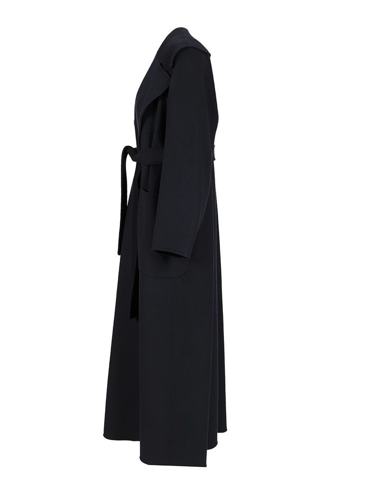 ' S Max Mara Wool Dressing Gown Coat Coats - Blue | 3efa4bb5071a59561dbe74932af3cae8f6addf77