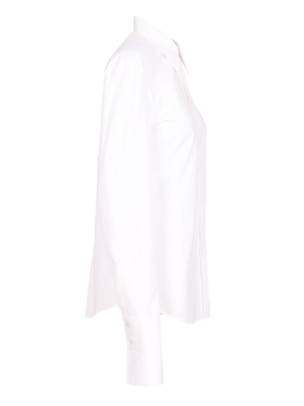 Sportmax Poplin Shirt Shirts - White | 90c033c8765b027e60404485b0951b2c03ae8eac