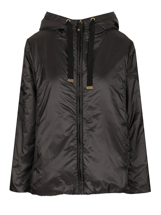 Padded Jacket With Hood Coats Black