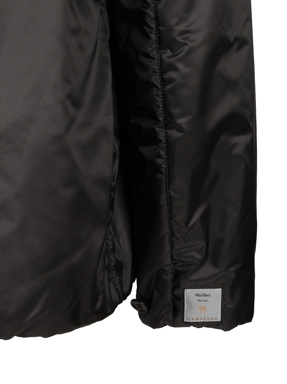 Max Mara The Cube Padded Jacket With Hood Coats - Black | ed77e1b9db7b1c6f6723bebea3bd2eb5963514df