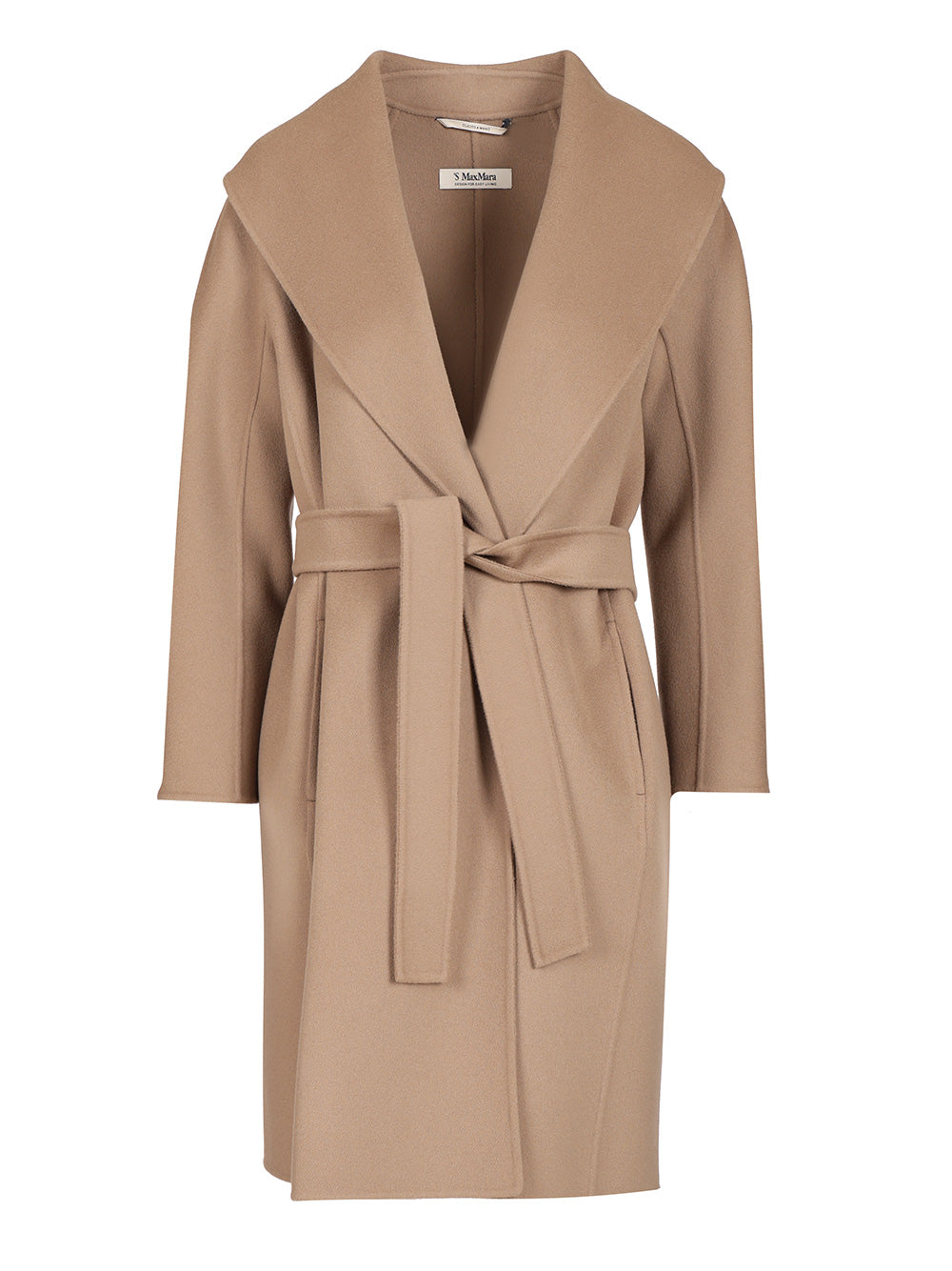 'S Max Mara Double Wool Dressing Gown Coat Coats - Grey | 9ee0b0a71853ef4984b3003ae260db321fb4f202